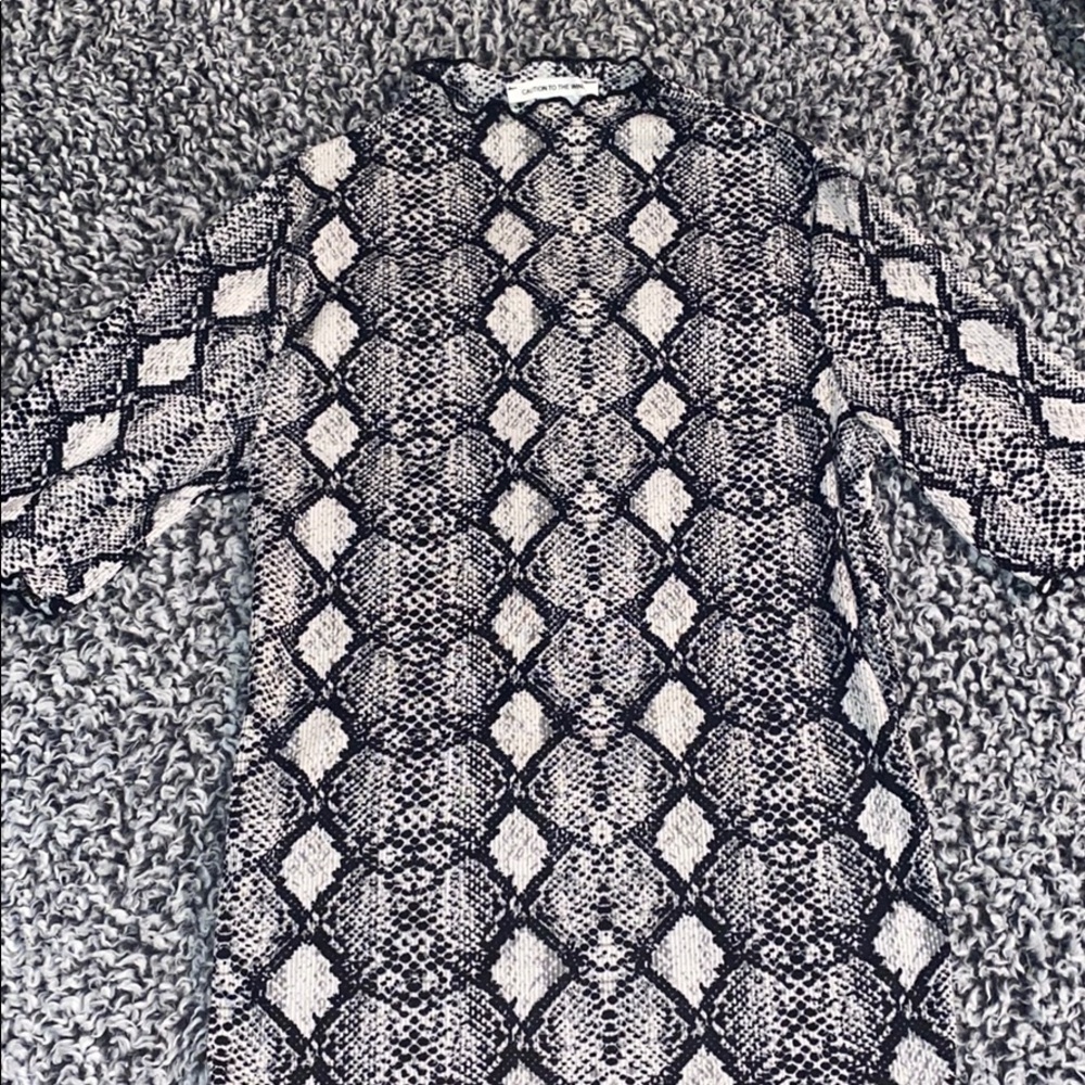 SnakePrint Blouse
